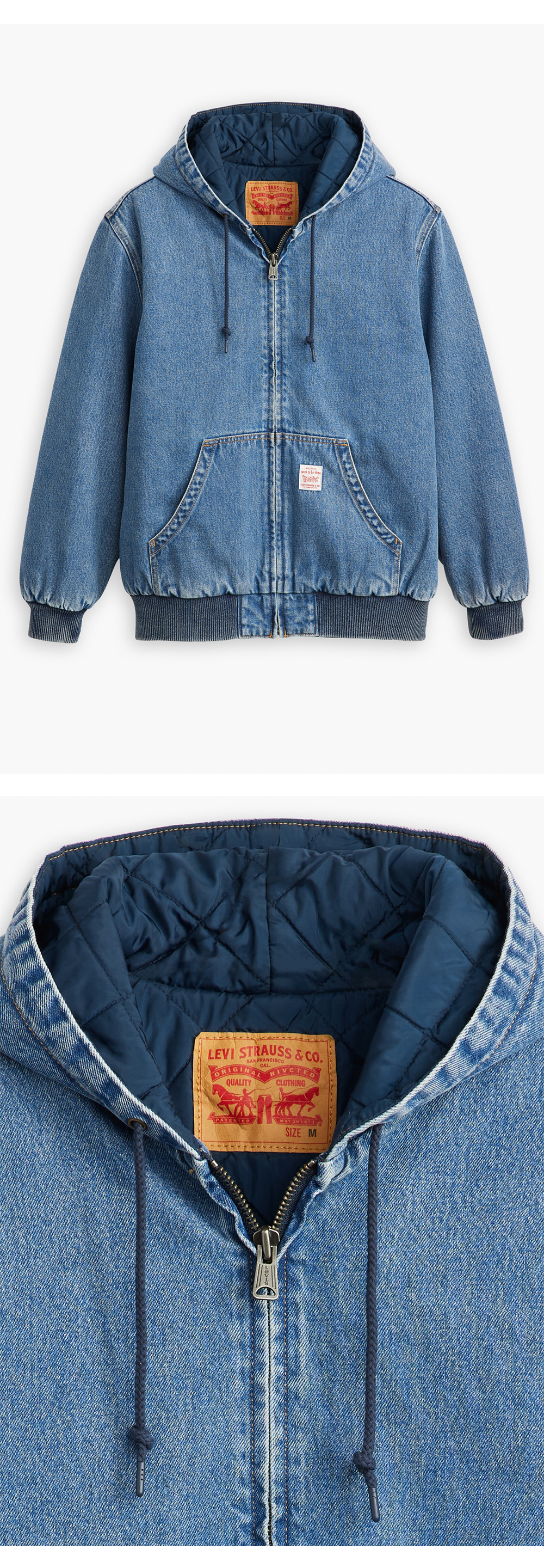 포트레로 데님 후디