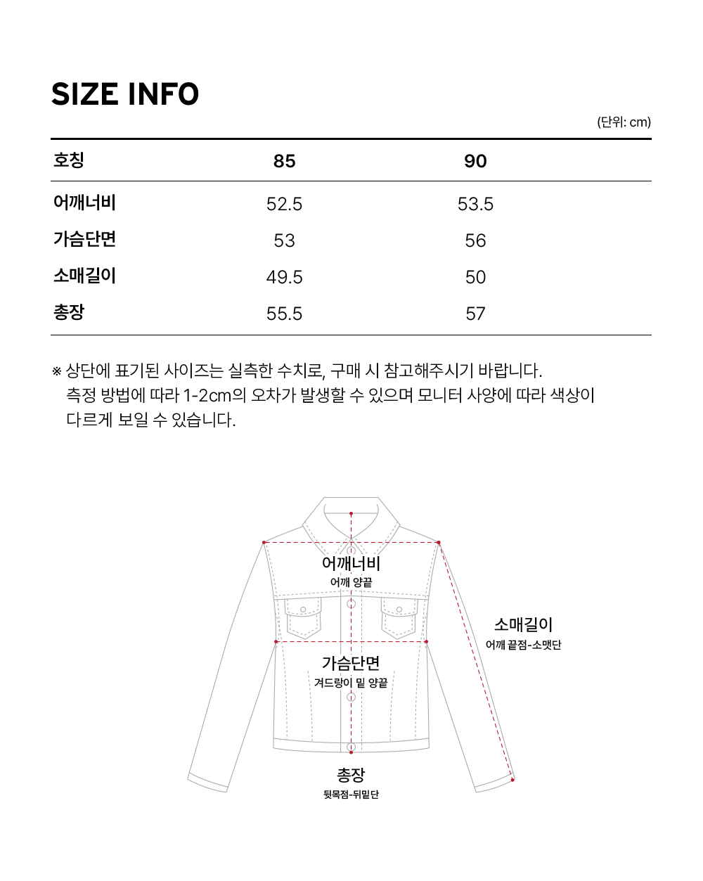 Size guide