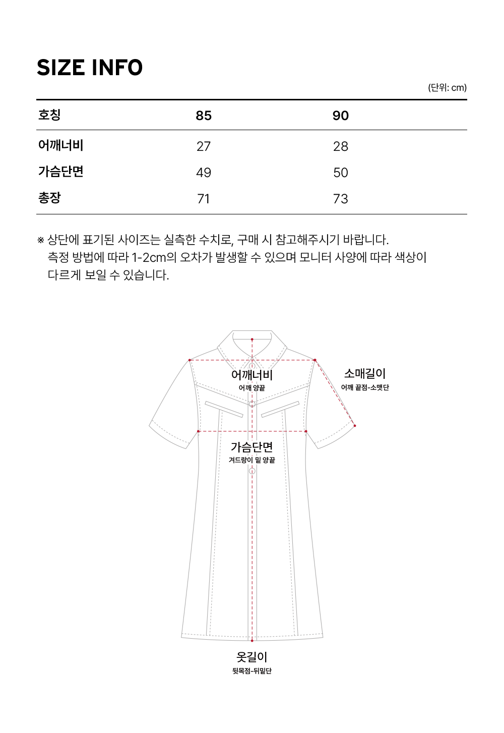 Size guide