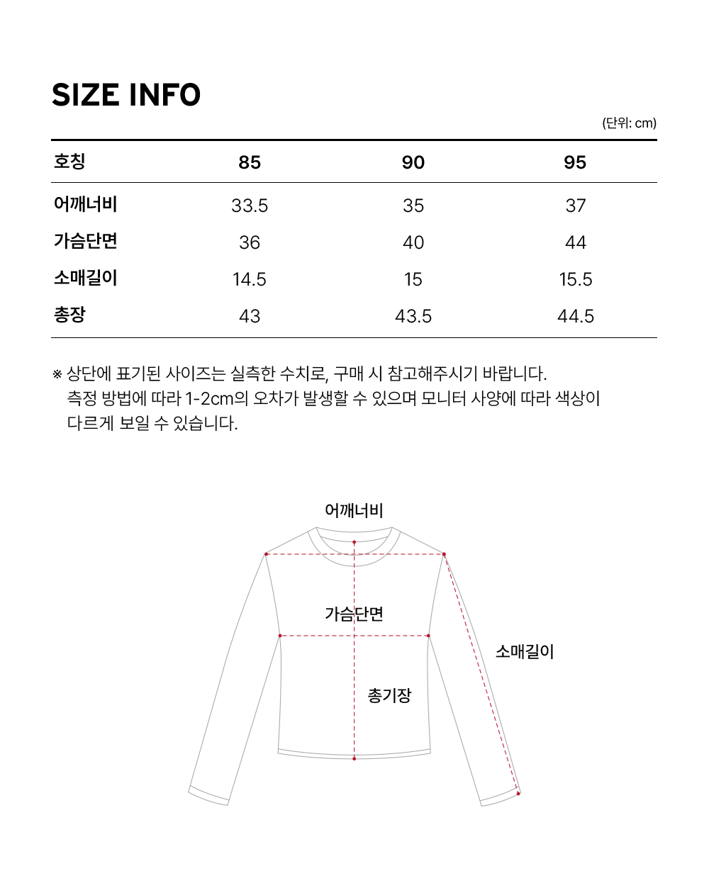 Size guide