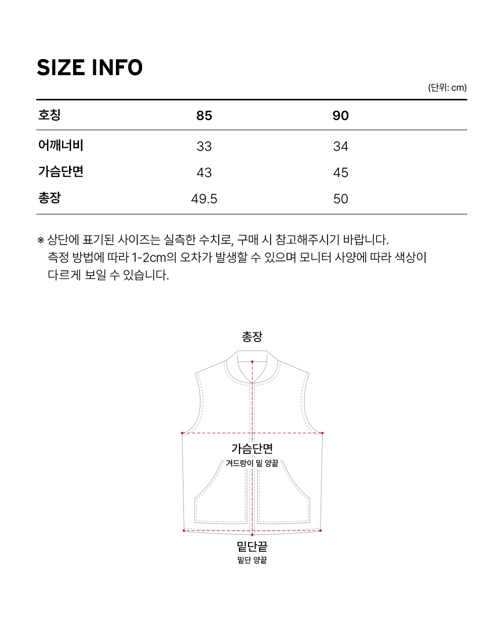 Size guide