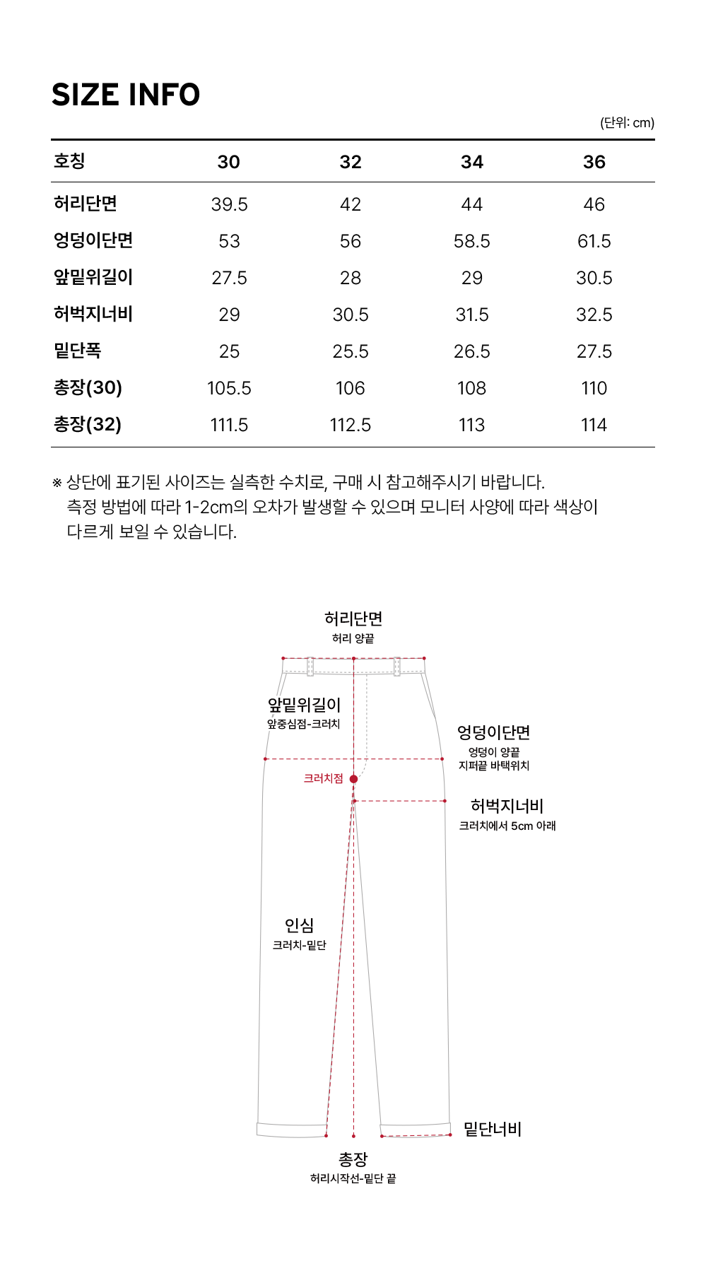 Size guide