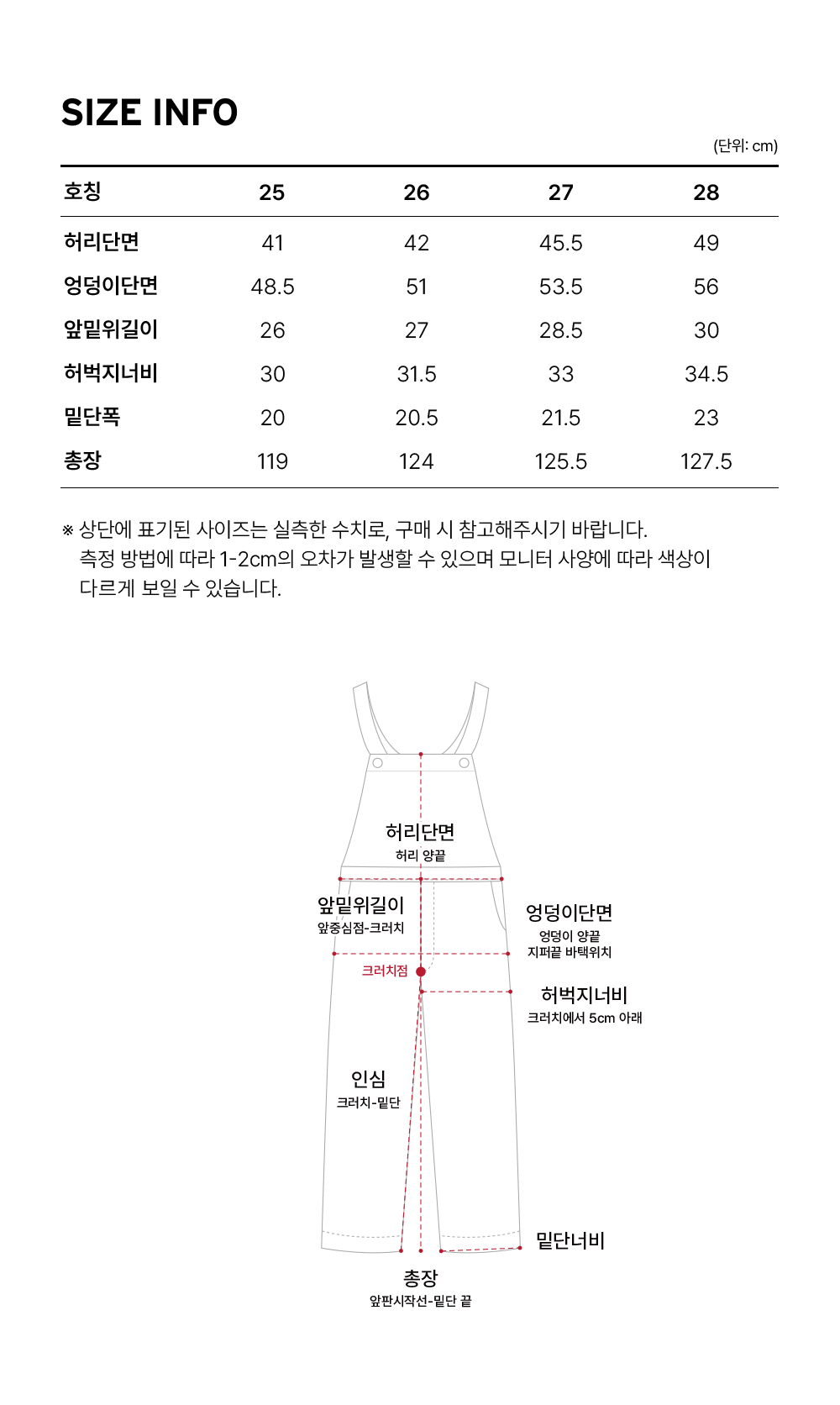 Size guide