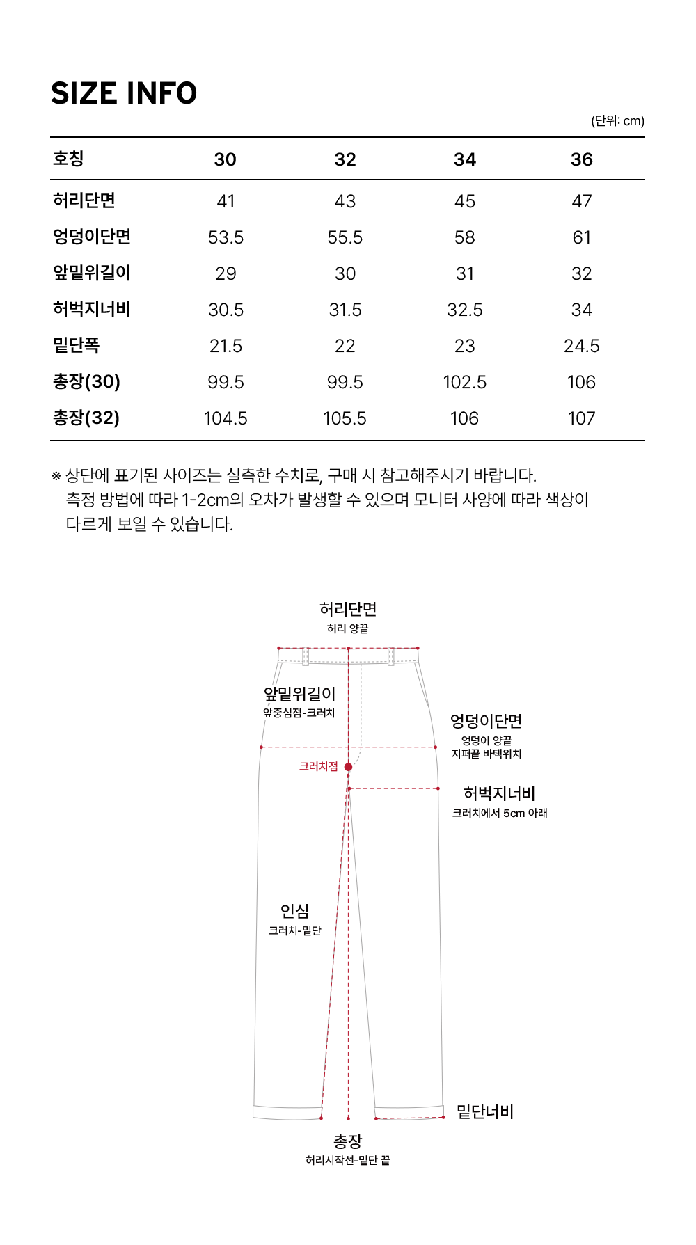 Size guide