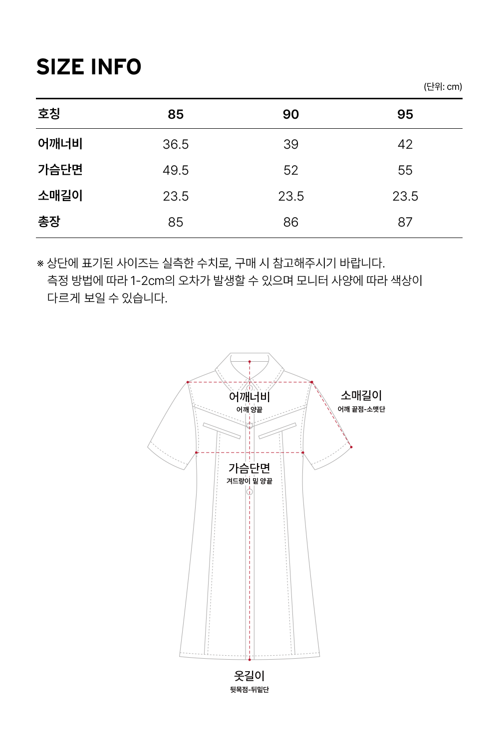 Size guide