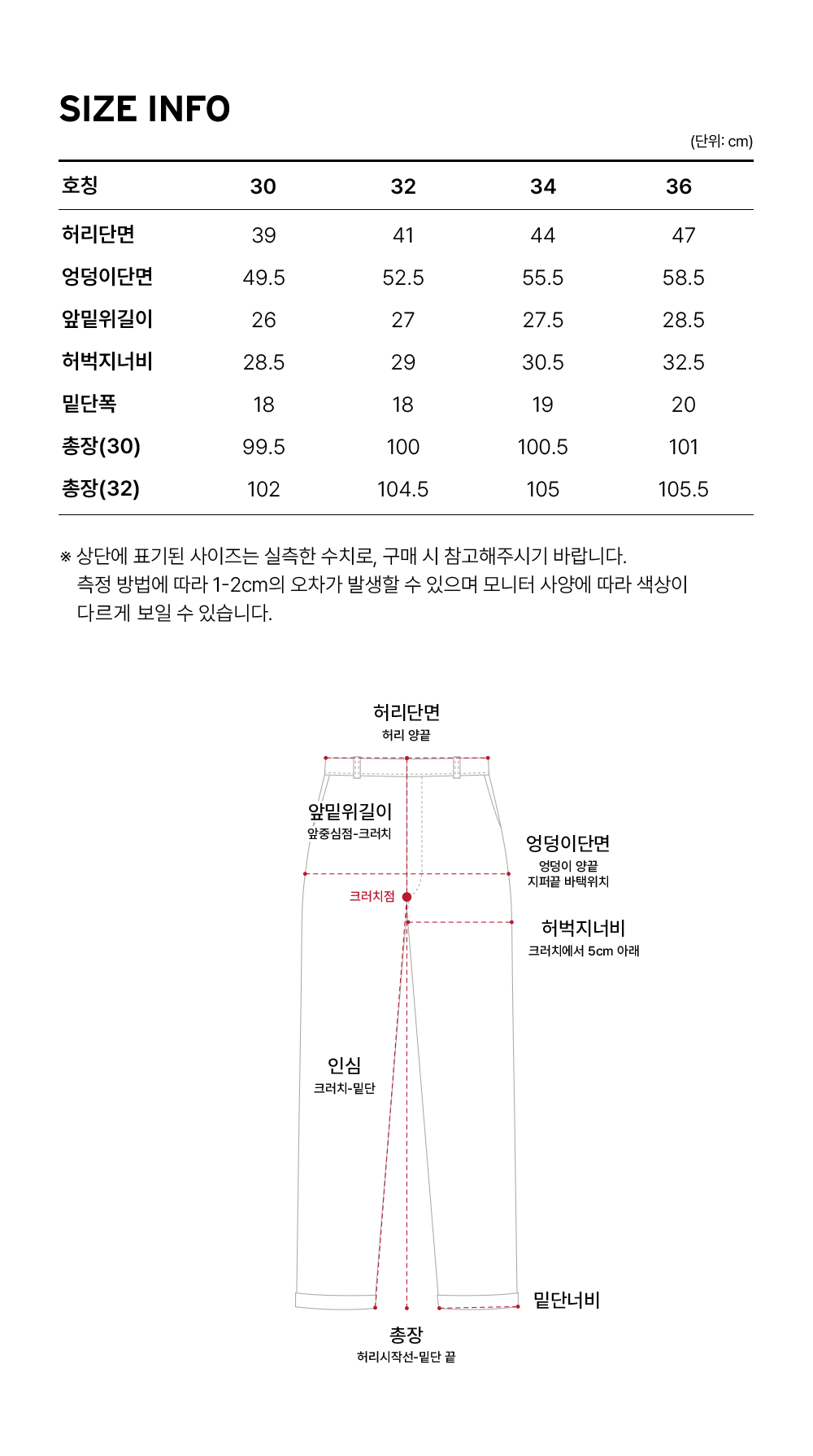 Size guide
