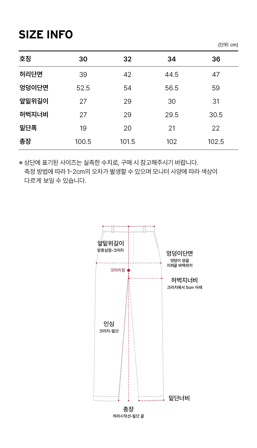 Size guide