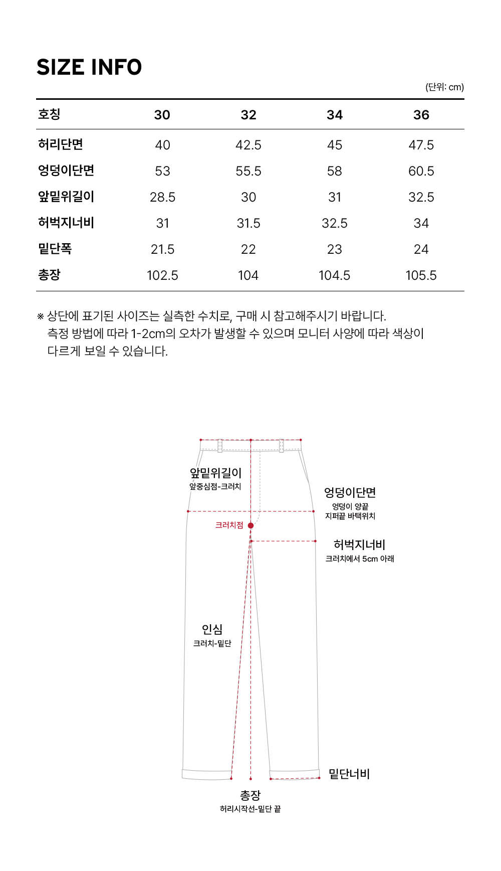 Size guide