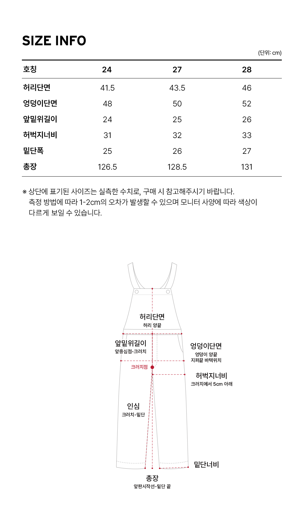 Size guide