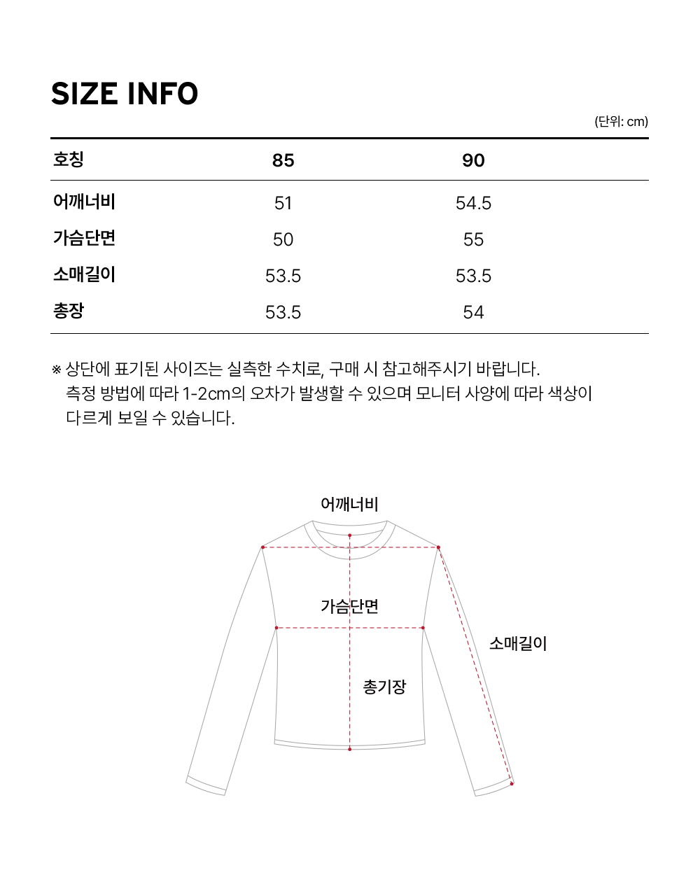 Size guide