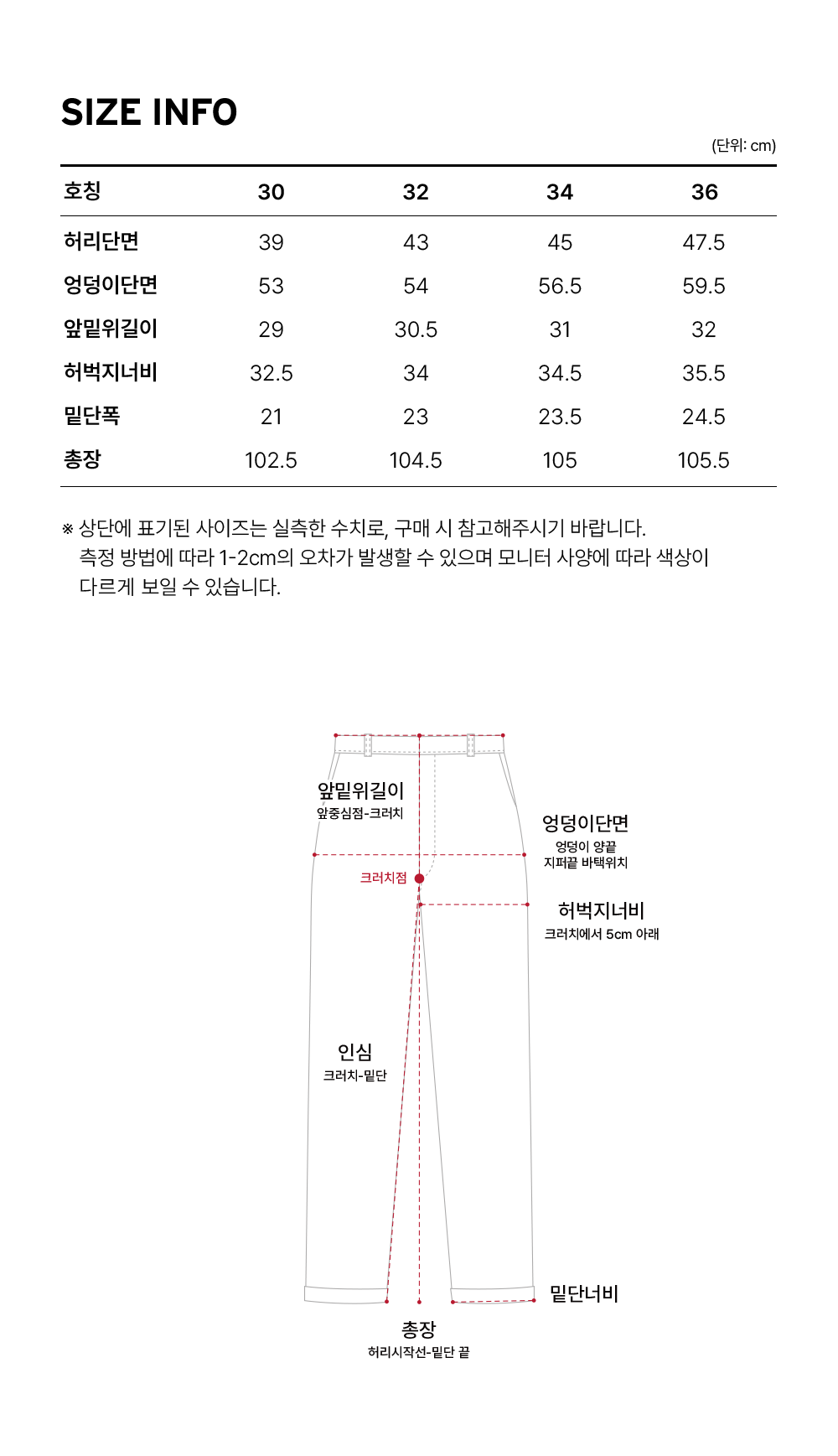 Size guide