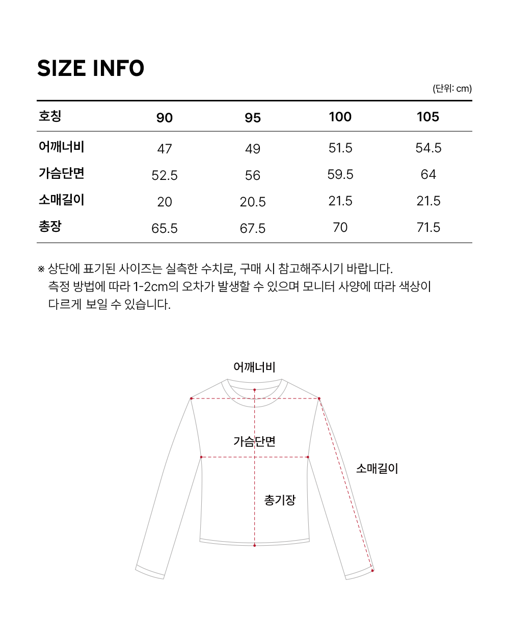 Size guide