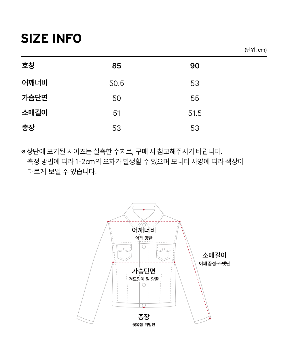 Size guide