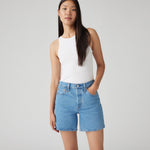 501® 오리지널 하이라이즈 미드타이 진 쇼츠