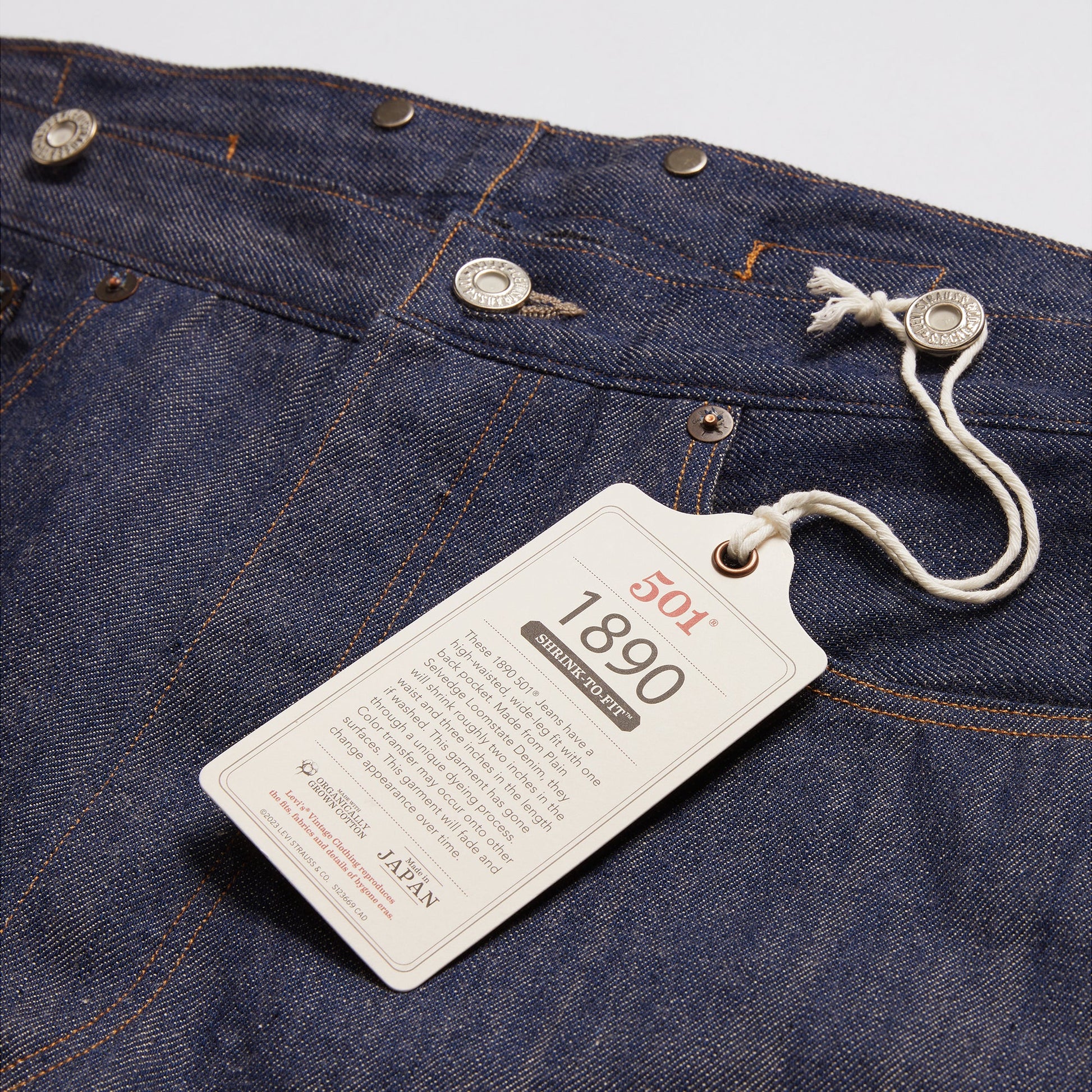LVC 1890 XX501® 진_ORGANIC RIGID