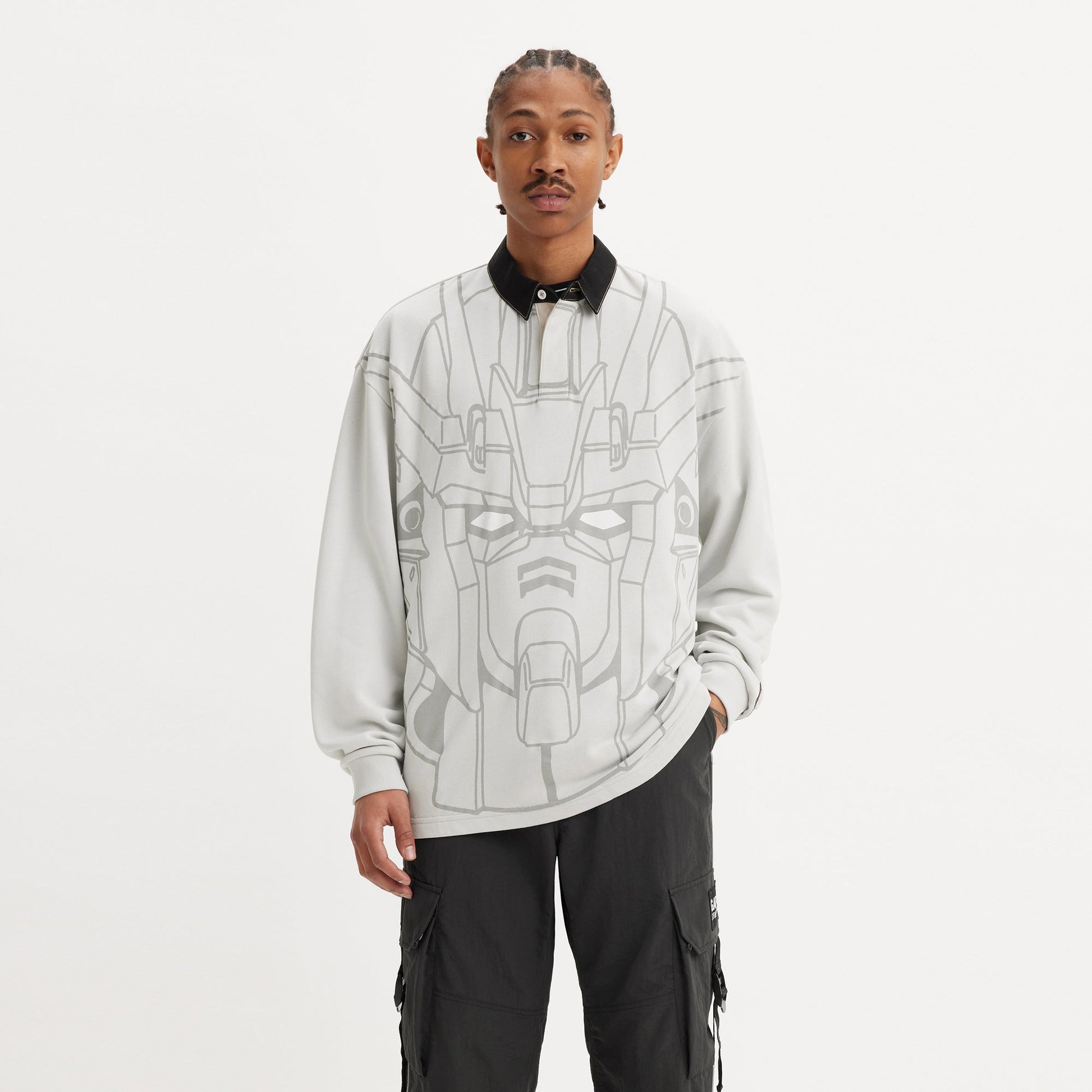 LEVI'S® X GUNDAM SEED 럭비 셔츠