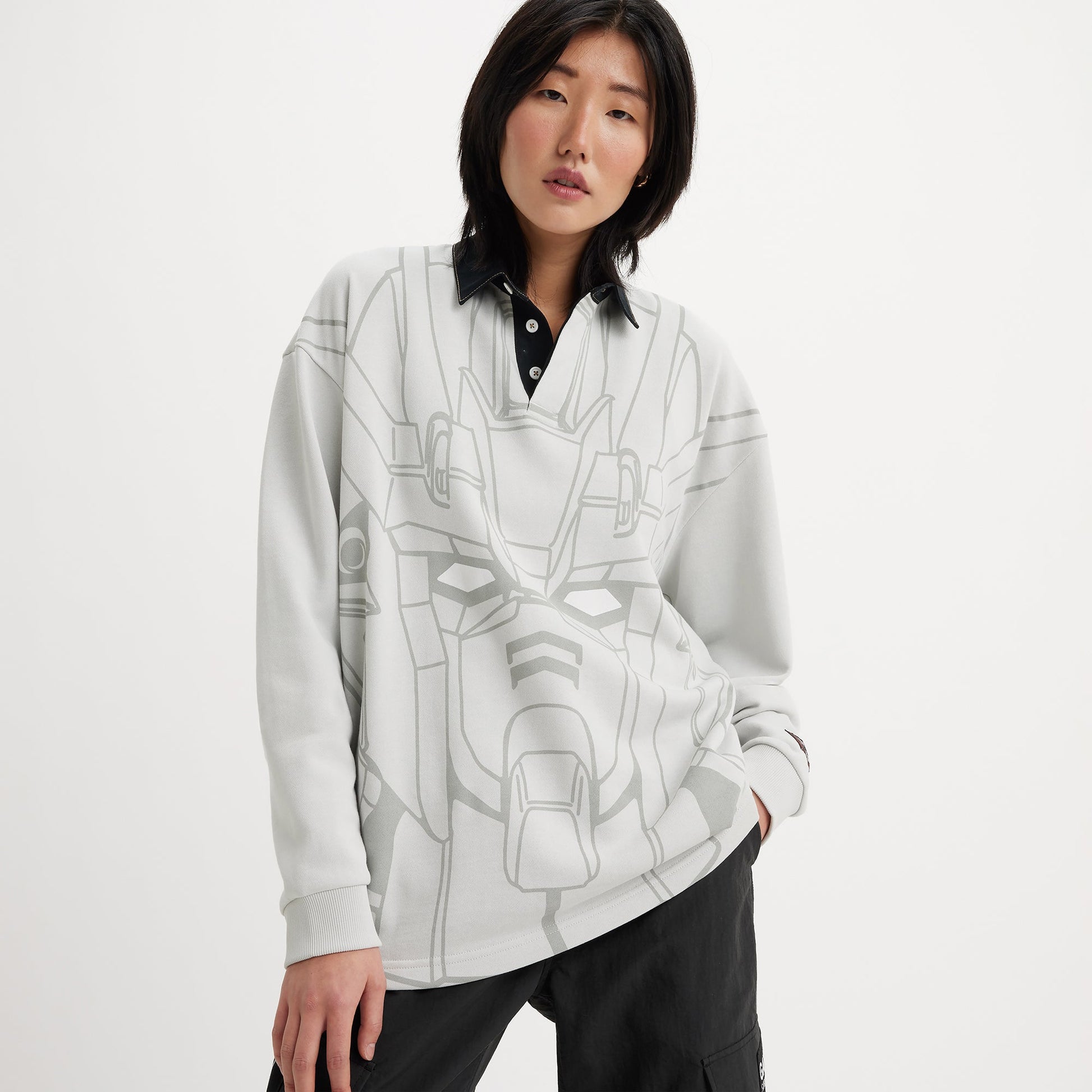 LEVI'S® X GUNDAM SEED 럭비 셔츠