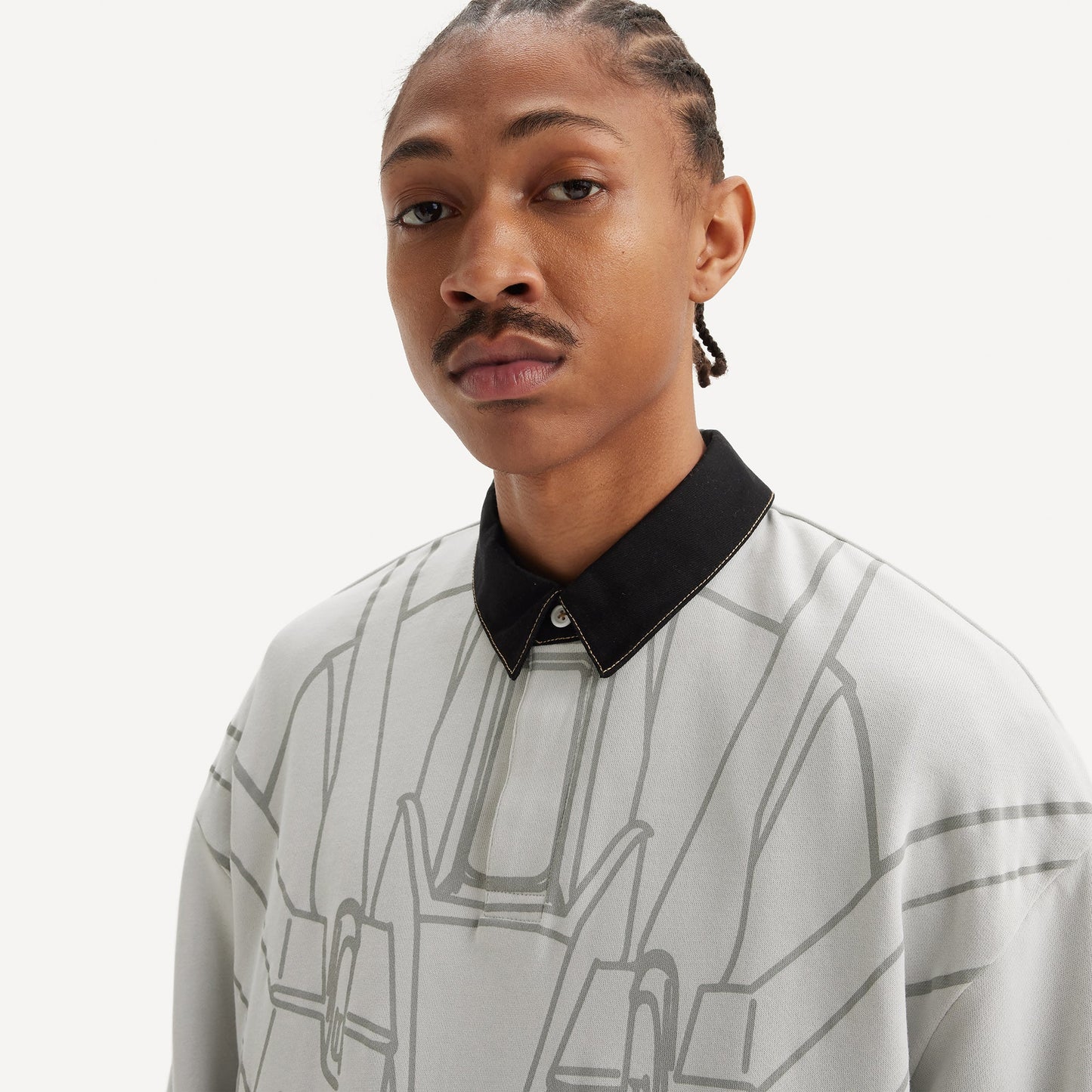 LEVI'S® X GUNDAM SEED 럭비 셔츠