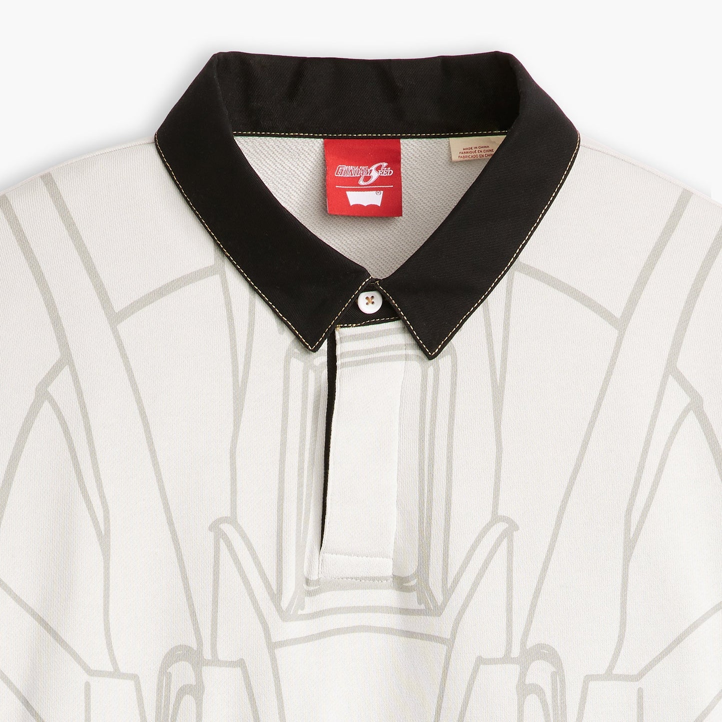 LEVI'S® X GUNDAM SEED 럭비 셔츠