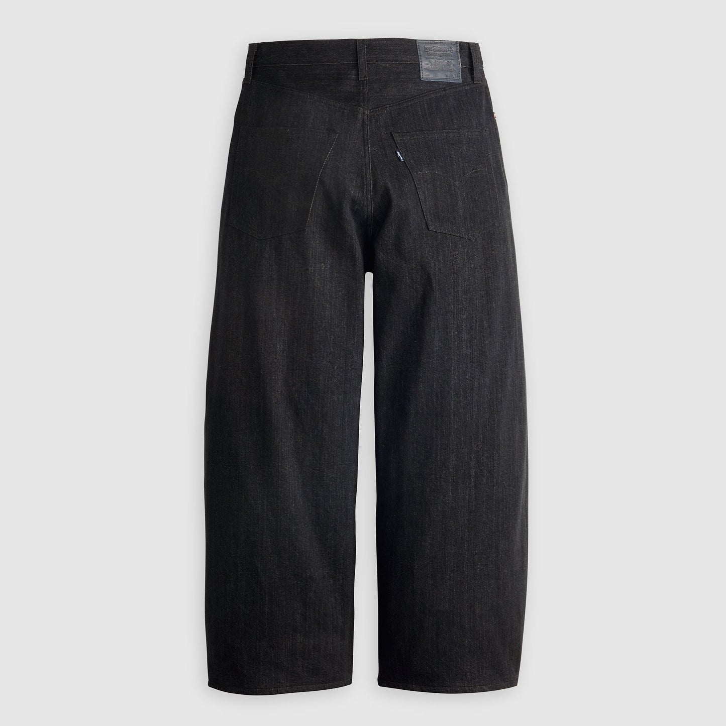 BLUETAB™ 와이드레그 플리츠 크롭 진