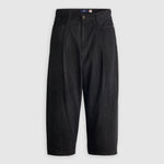 BLUETAB™ 와이드레그 플리츠 크롭 진