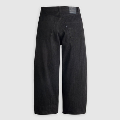 BLUETAB™ 와이드레그 플리츠 크롭 진