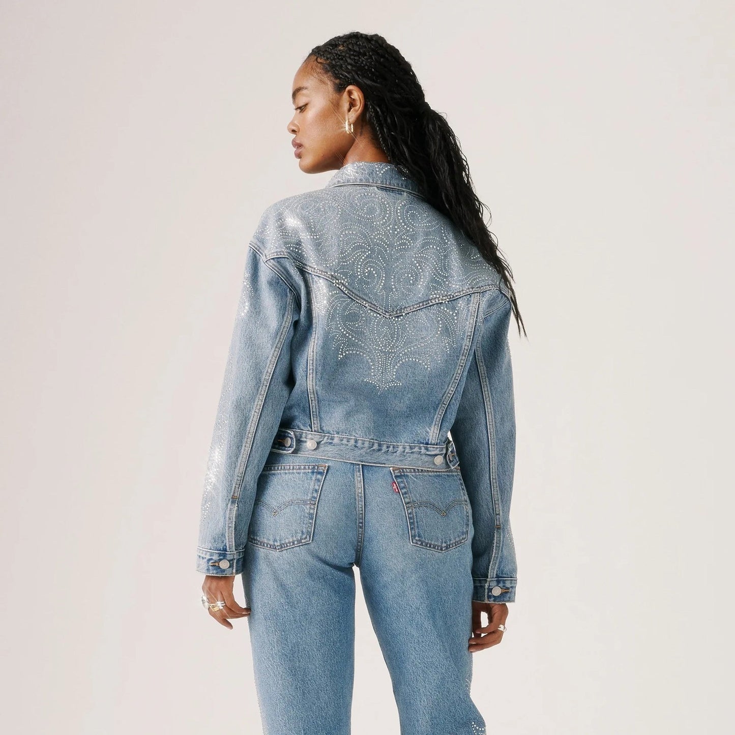 BEYONCÉ X LEVI’S® 슈렁큰 '90s 트러커 자켓